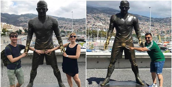 ronalstatue