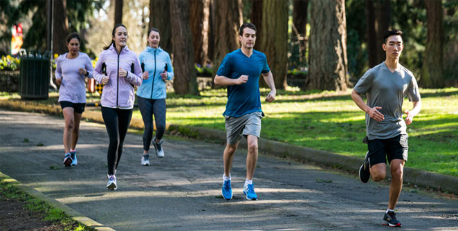 running