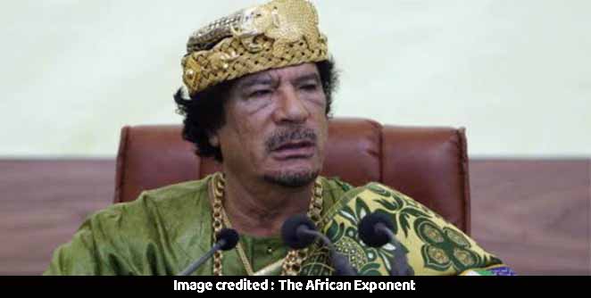 Why was muammar gaddafi killed picture